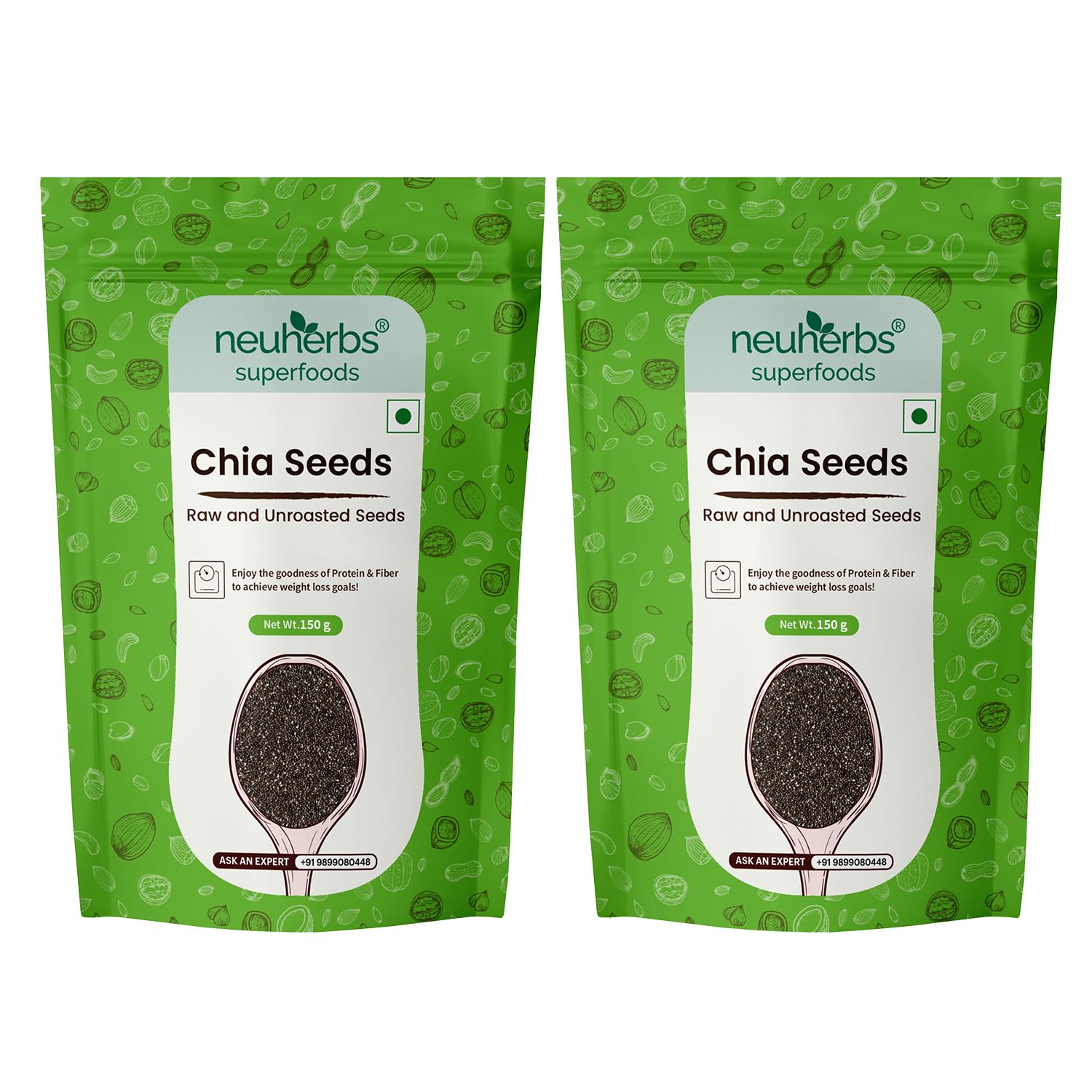 See full amazon price history chart for Neuherbs Raw Unroasted Chia Seeds For Eating With Omega 3 and Fiber For Weight Management - 300 Gram | Healthy Snacks | Seeds For Eating During Summer | Best Diet Food | 100% Clean & Natural Neuherbs Raw Unroasted Chia Seeds For Eating With Omega 3 and Fiber For Weight Management - 300 Gram | Healthy Snacks | Seeds For Eating During Summer | Best Diet Food | 100% Clean & Natural (B0BRJ7NPS5) Amazon Price History, Amazon Price Tracker
