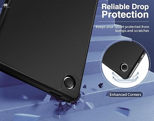 Miniatura 6 de MoKo Funda compatible con Samsung Galaxy Tab A9 de 8.7 pulgadas 2023 (SM-X110X115X117), funda ultradelgada con soporte para tableta inteligente,