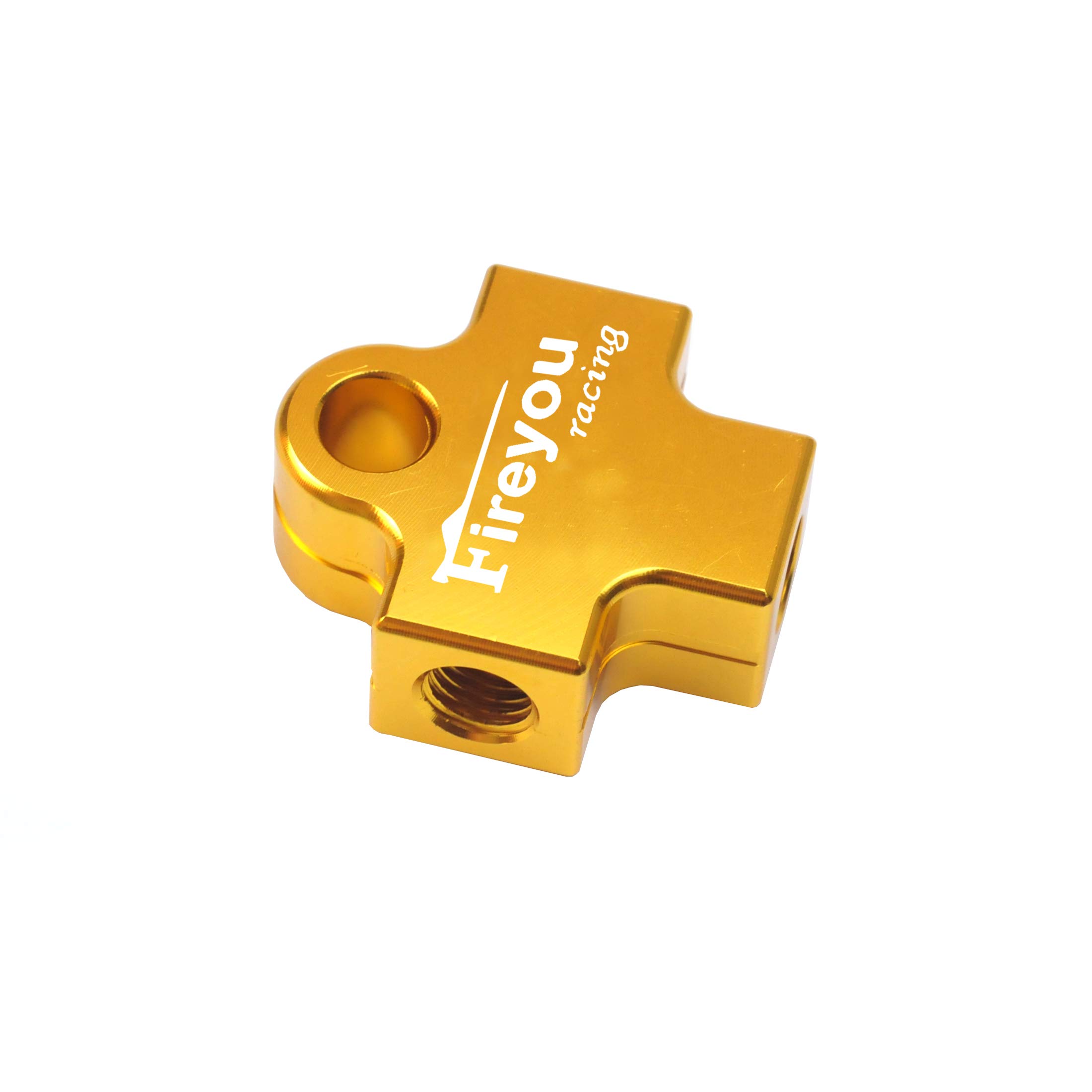 TKSE Adattatore Tubo Olio Moto, Adattatore Tubo Flessibile Freno Idraulico Ferro a 3 Vie Giunto a T per Tubo Bullone da 10 mm Moto ATV TKSE Adattatore Tubo Olio Moto, Adattatore Tubo Flessibile Freno Idraulico Ferro a 3 Vie Giunto a T per Tubo Bullone da 10 mm Moto ATV