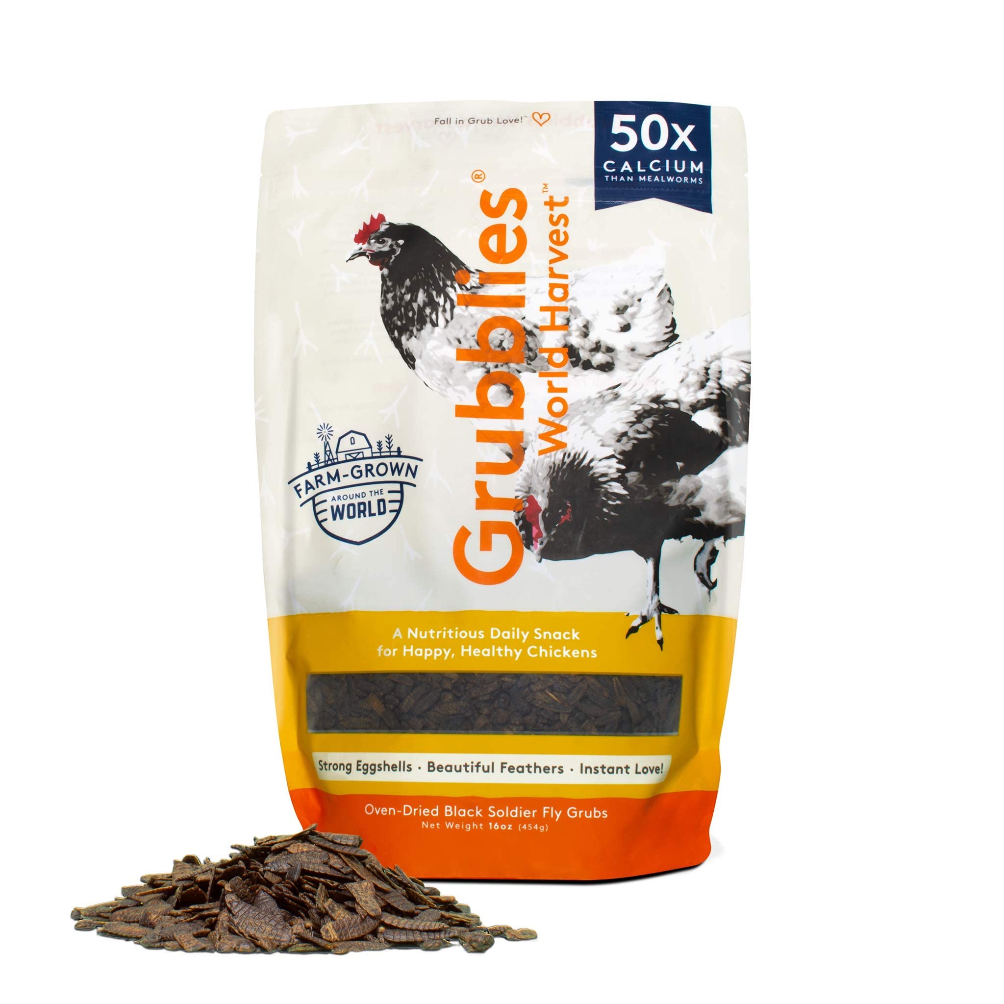 Grubblies Healthier Than Mealworms for Chickens Chicken Feed