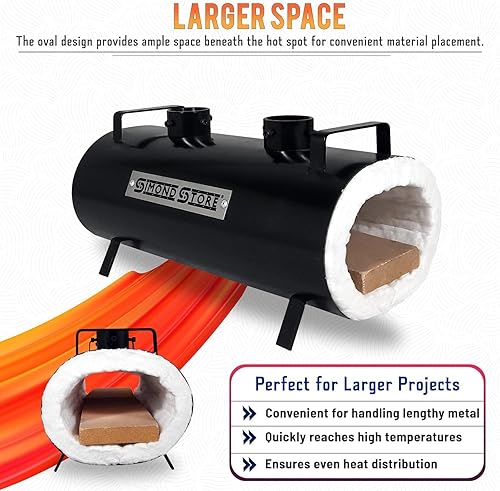 Miniatura 3 de Simond Store Cuchillo portátil de la hornilla del gas del propano de la forja y de la herramienta de la fabricación de la forja del herrero