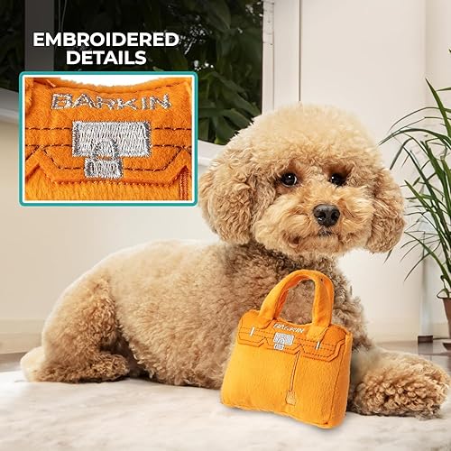 Miniatura 2 de Haute Diggity Dog, Colección Fashion Hound - Juguetes únicos de felpa para perros Pawrses y bolsas de patas
