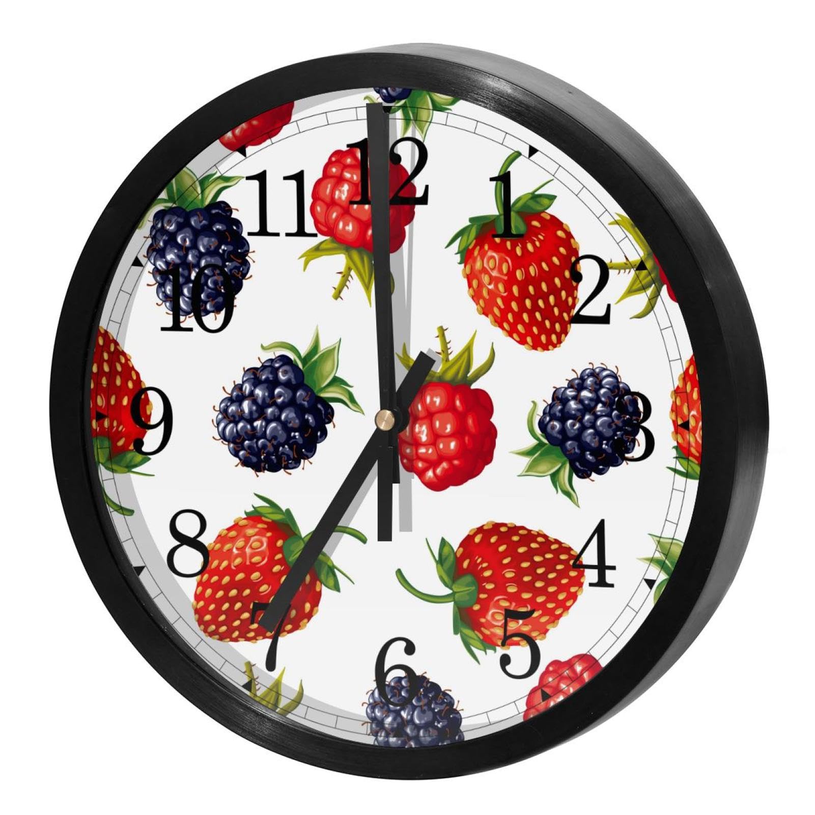 Horloge murale silencieuse pour chambre, finissez-en avec le tic-tac grâce au quartz