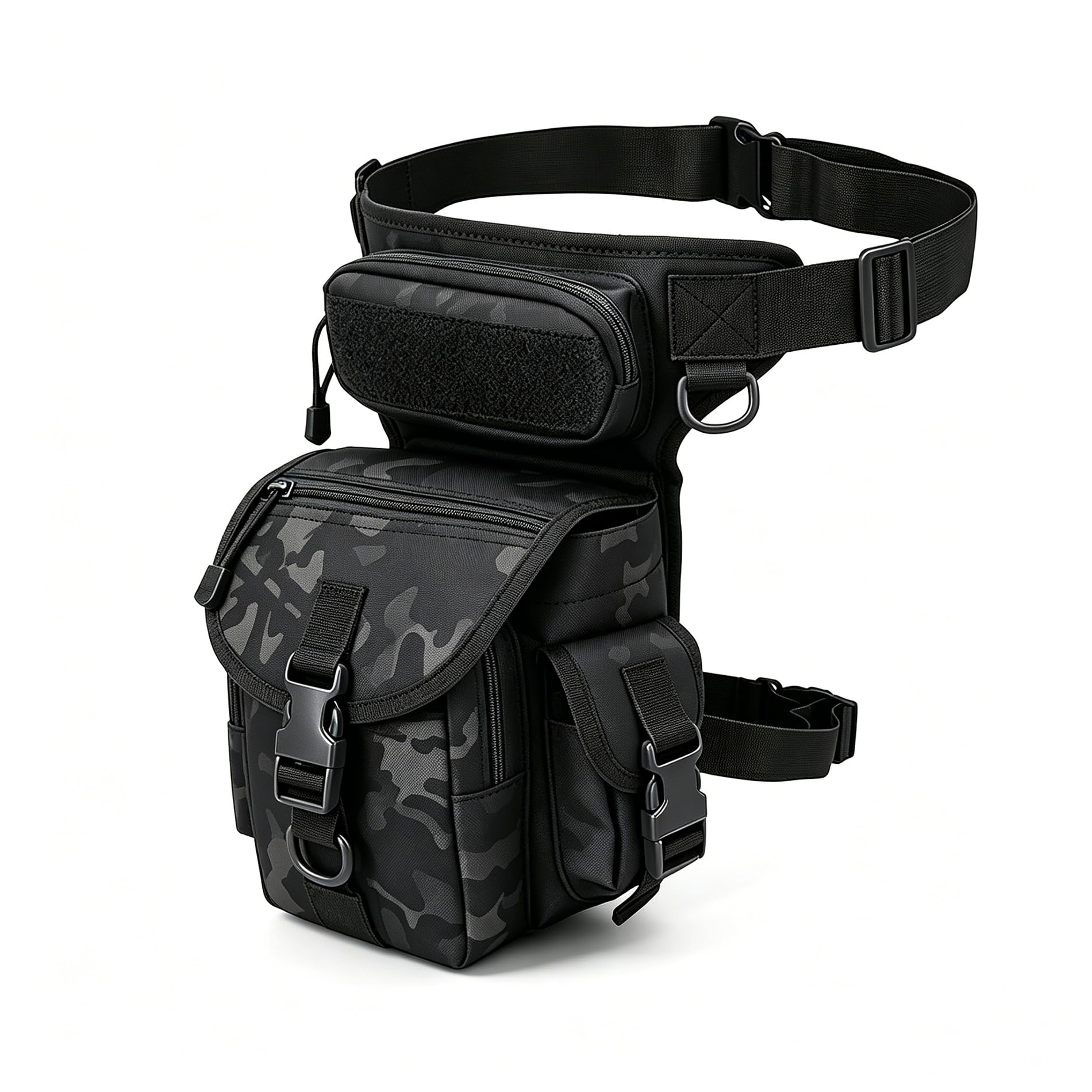 Tactical Drop Leg Bag Utility Pouch for Men Motorcycle Leg Bags Thigh Pack
