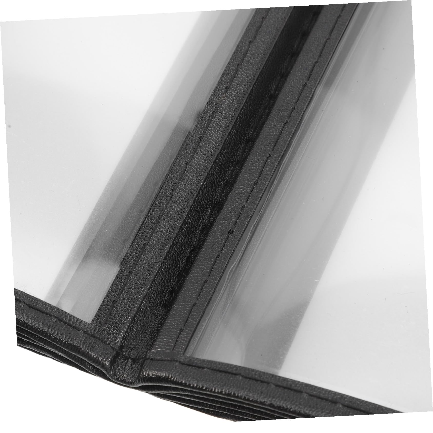 DOITOOL Cubierta Protectora para Menú de Restaurante Transparente PVC Portamenús Ligero y Portátil Soporte para Carta Bar Funda Resistente para Cartas de Páginas