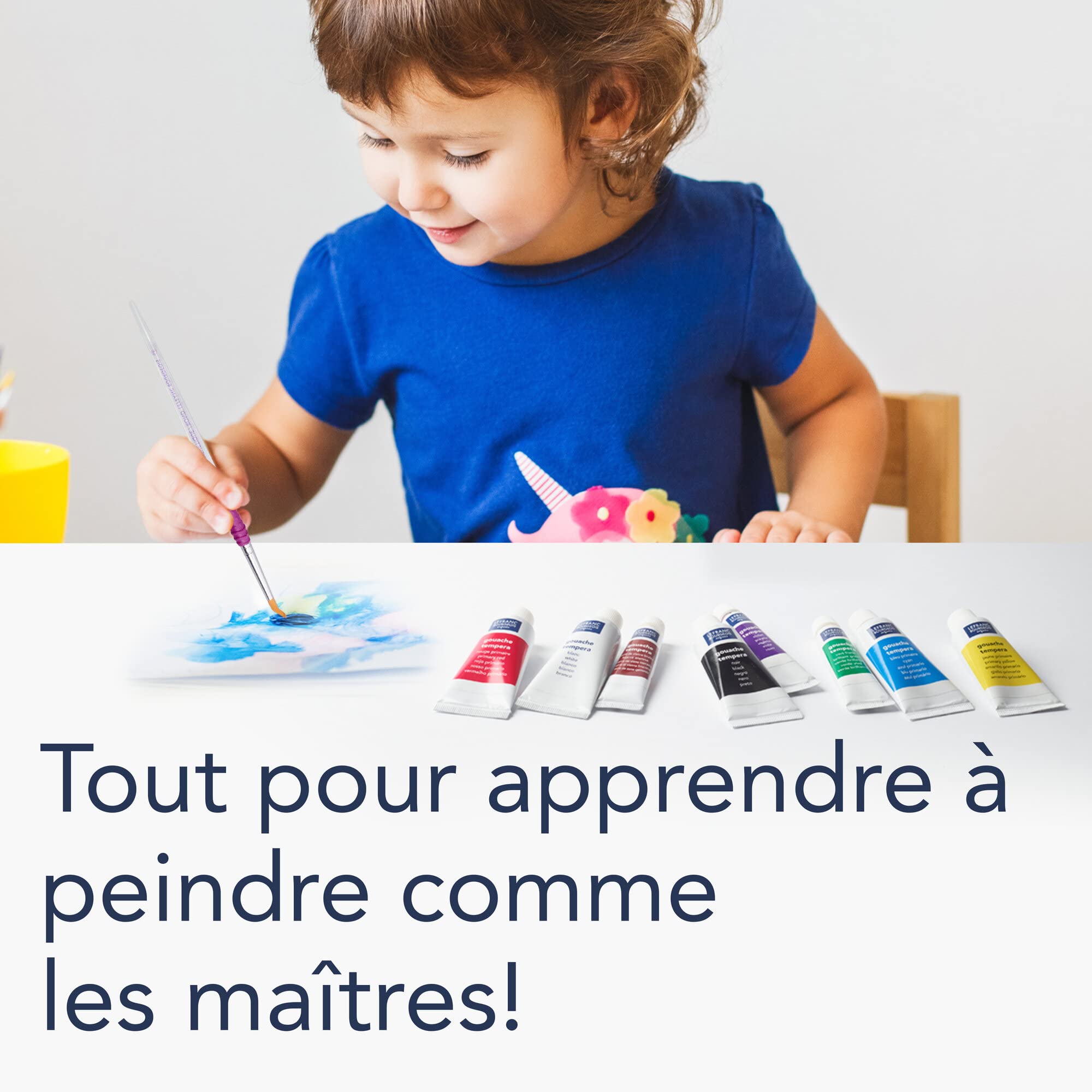 Lefranc Bourgeois enfants Coffret Réalise Tes Propres Toiles De Maîtres