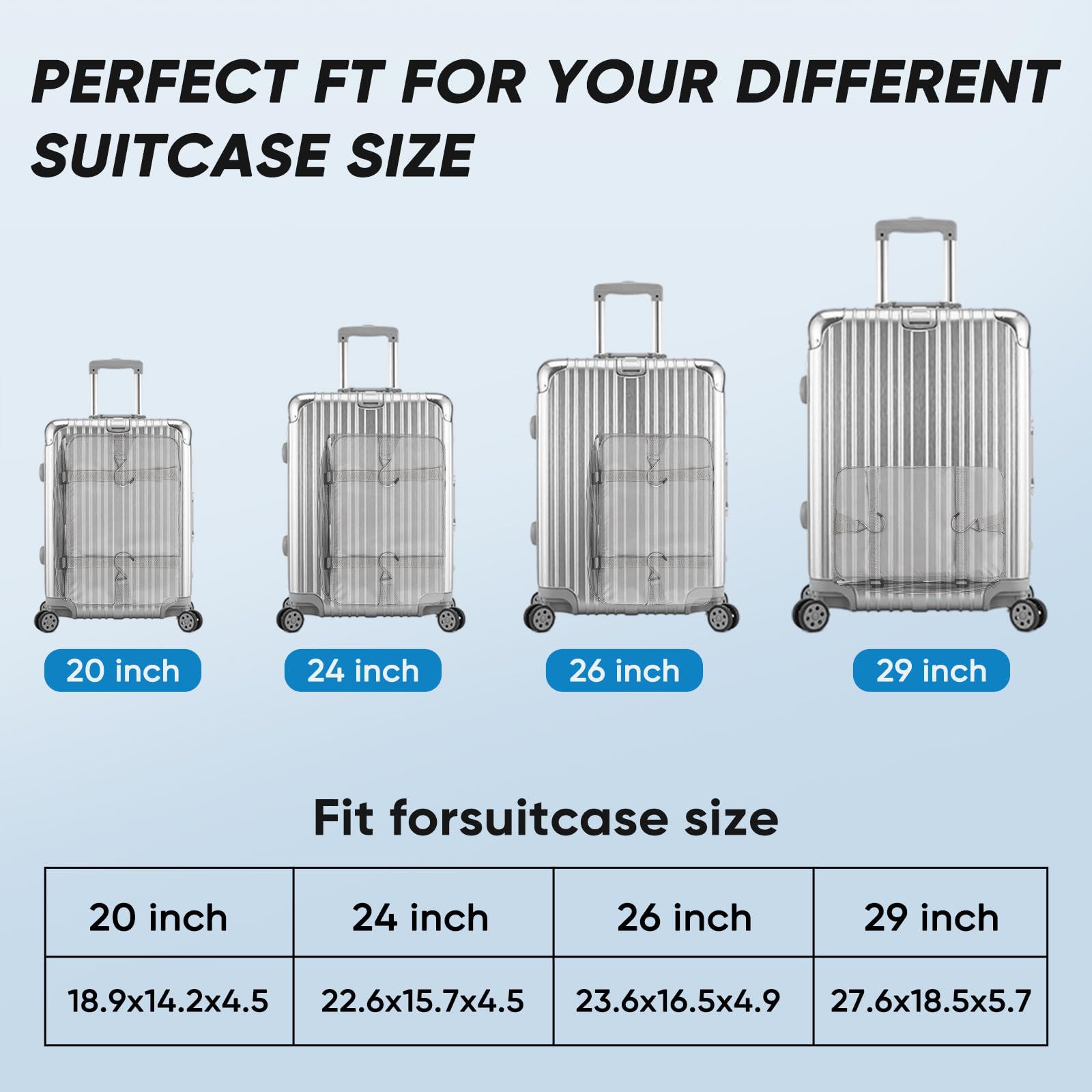 Organizer Da Valigia Appendibile Con Borsa Cosmetici - Set Di Packing Cubes Salvaspazio Per Viaggi Organizzati - Foto 3