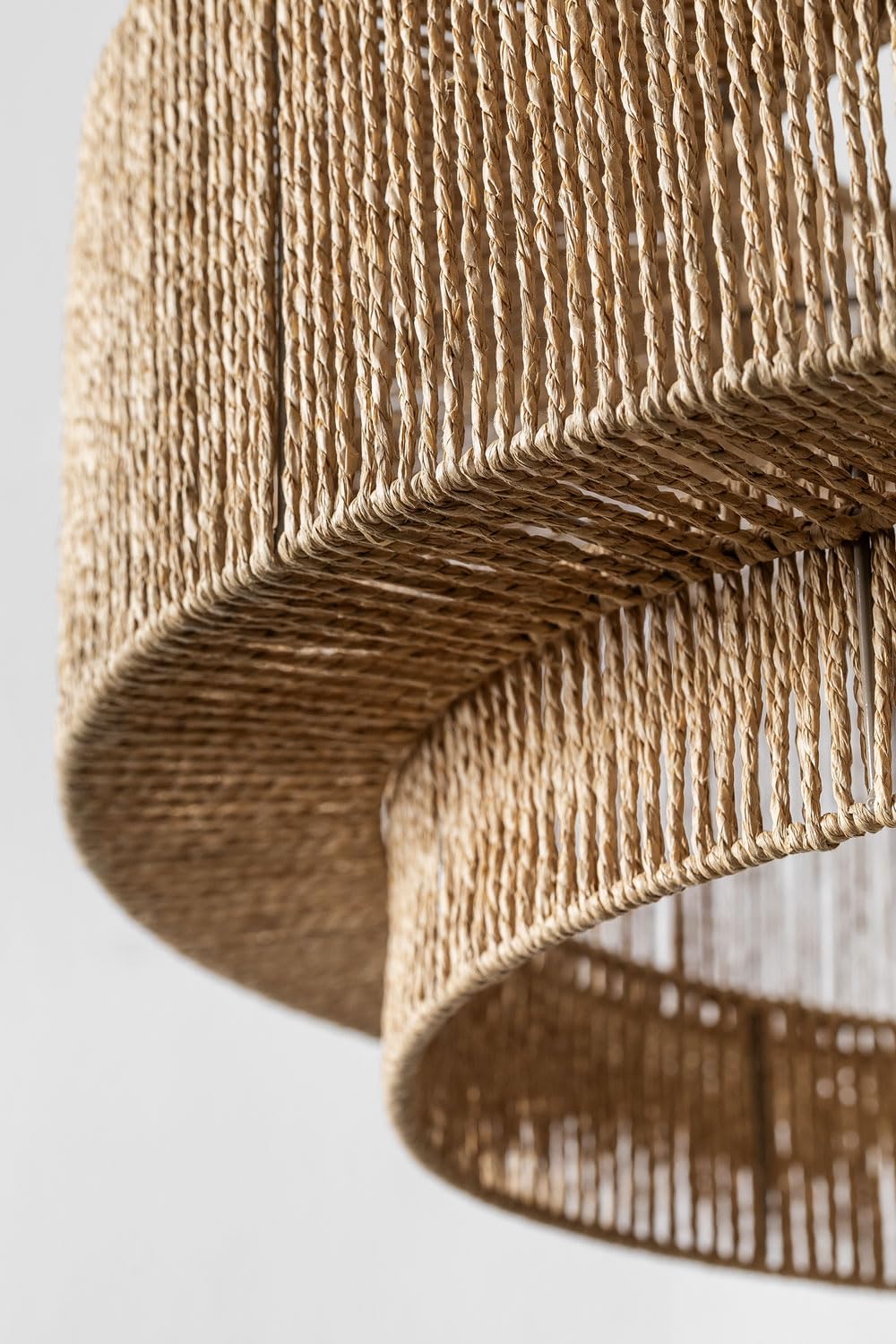SKLUM Plafonnier d'extérieur en papier tressé Kena Ø80 cm