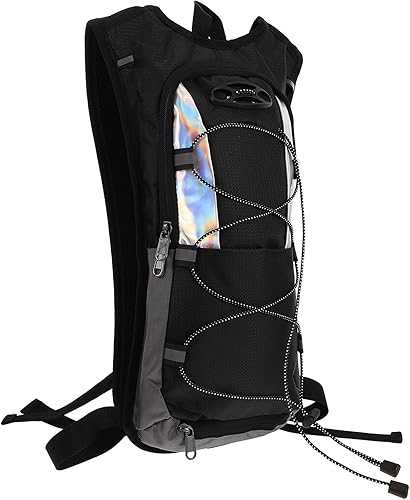 SUPVOX Hydration Backpack with Breathable Straps for Cycling Hiking Running Mountaineering Lightweight Water Bladder Daypack for Men Women Outdoor
