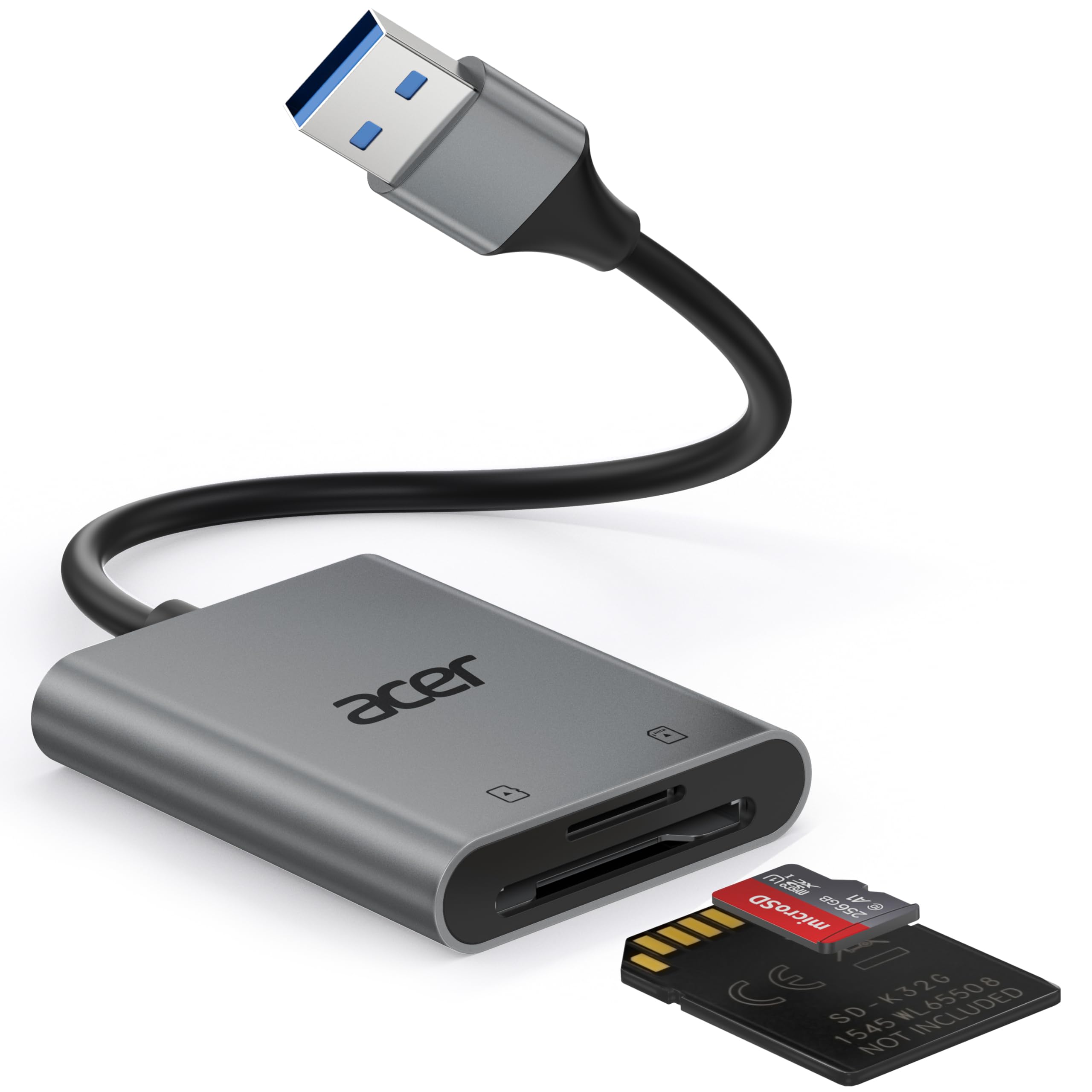 Amazon | Acer USB 3.0 SDカードリーダー【アルミ筐体】マイクロSD