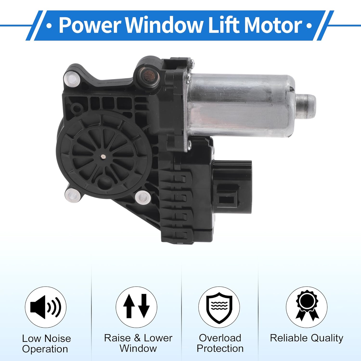 Front Left Driver Side Power Window Regulator Lift Motor for Ford for Mustang 2005-2009 No.742278 8 Pins Car Window Glass Lift Motor