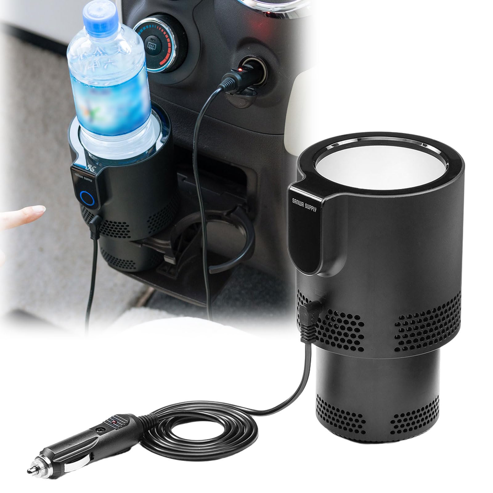 手作り☆可愛い車柄&チェック&ストライプの保冷保温ペットボトル