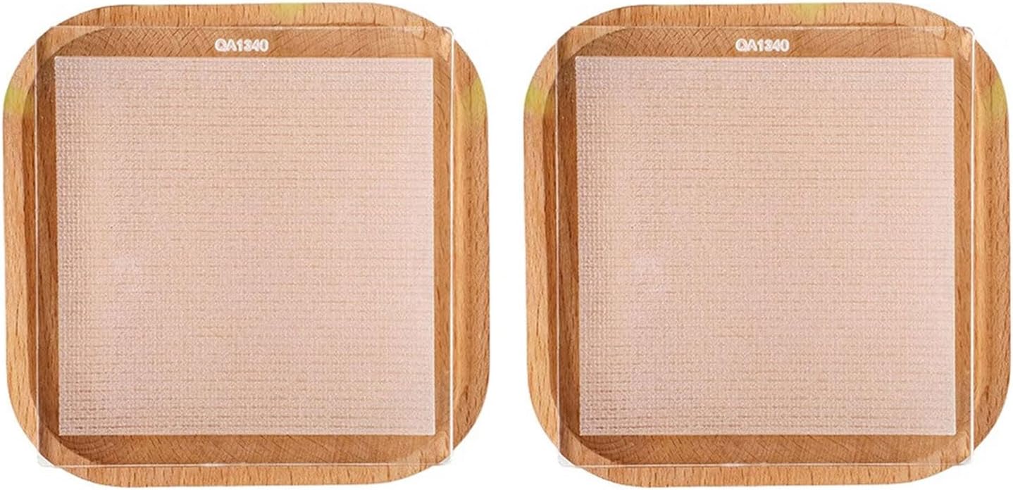 Practical Fondant Embossing Pad Flower Lace Embossing Acrylic Stamp for Fondant Sugar Craft Chocolate Cakes Dessert Craft Supplies