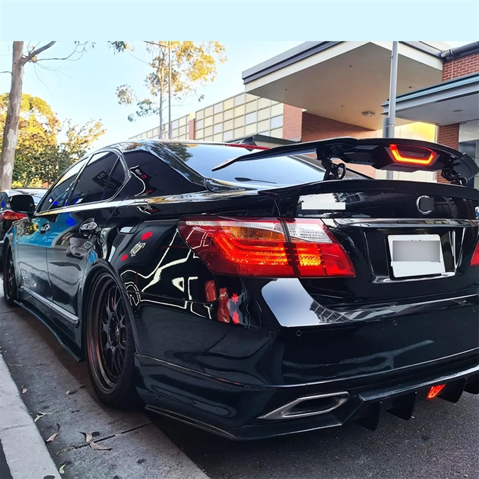 Amazon | LS460 リアバンパーディフューザーリップ レクサス LS460 車