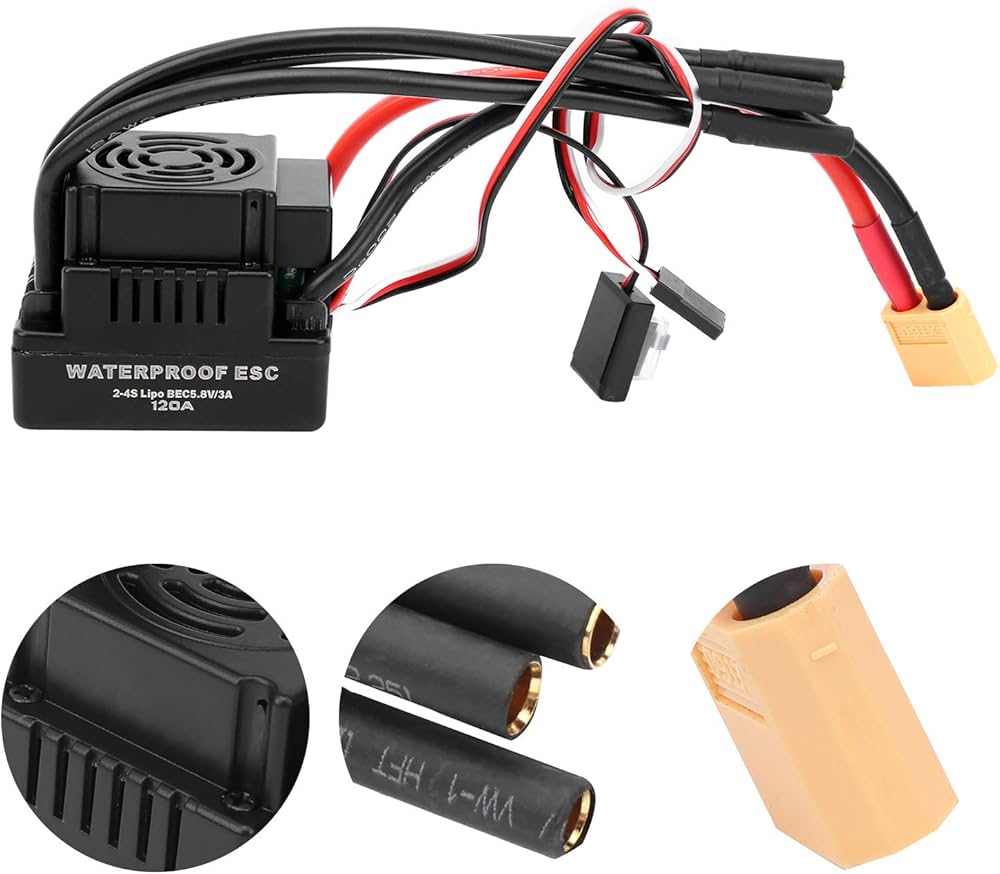 1/8 ブラシレスモーター　ESC セット TS50A & Super Fast Type-C コンボセット | G-FORCE | 株式会社ジー