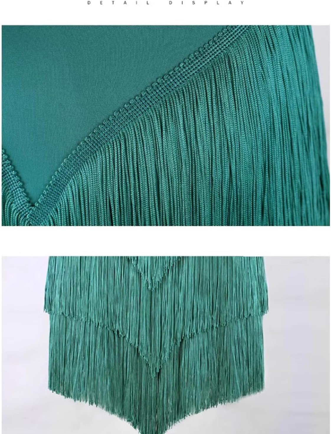 Women Fringe Dance Skirt - Latin Salsa Tango Ballroom - Sexy Fringe Wrap Mini Skirt