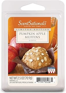 ScentSationals Pumpkin Apple Muffins Scented Wax Cubes