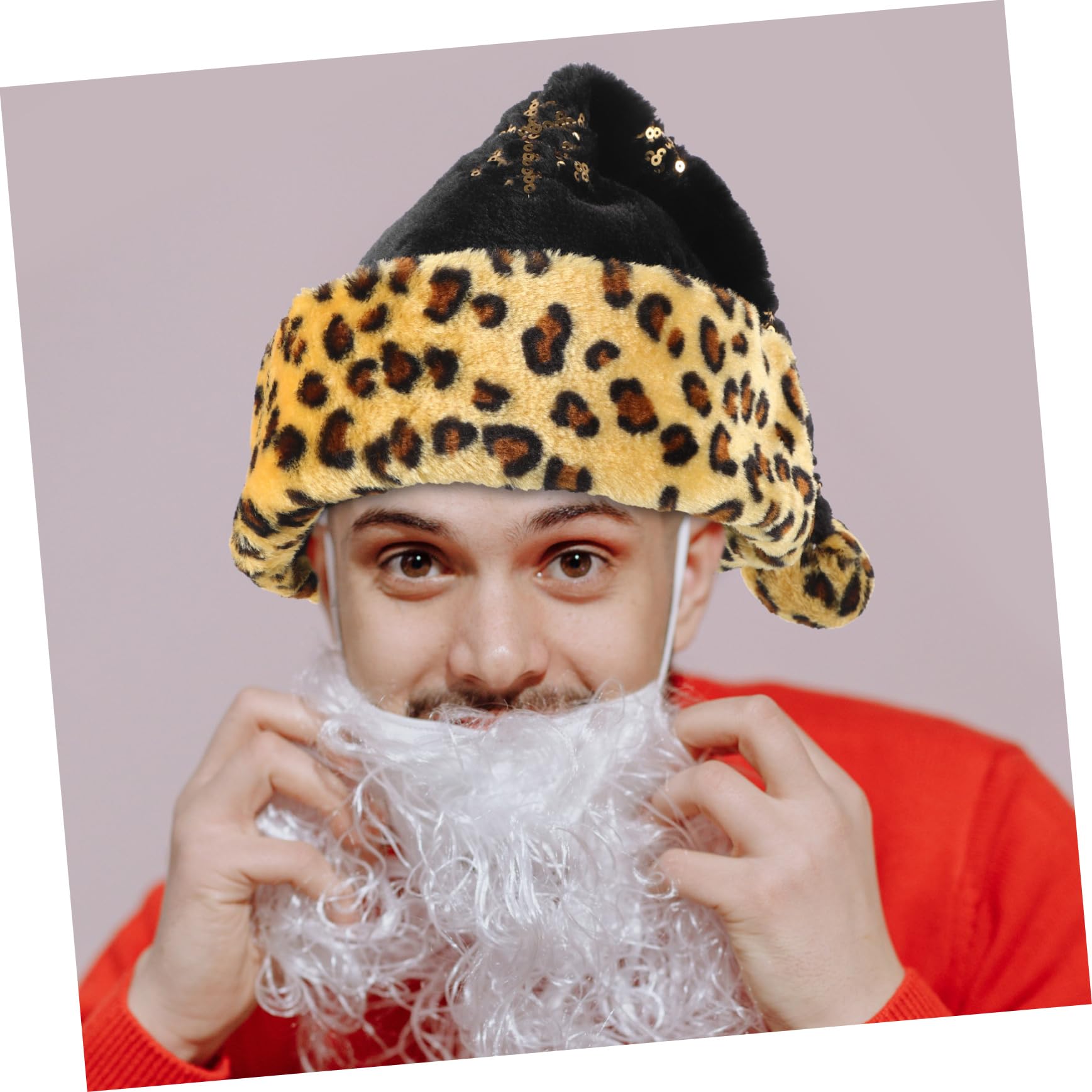 GALPADA 5piezas Sombrero De Navidad De Plush Para Adultos Accesorio Festivo De Fiesta Para Celebraciones y Fotografía Navideña
