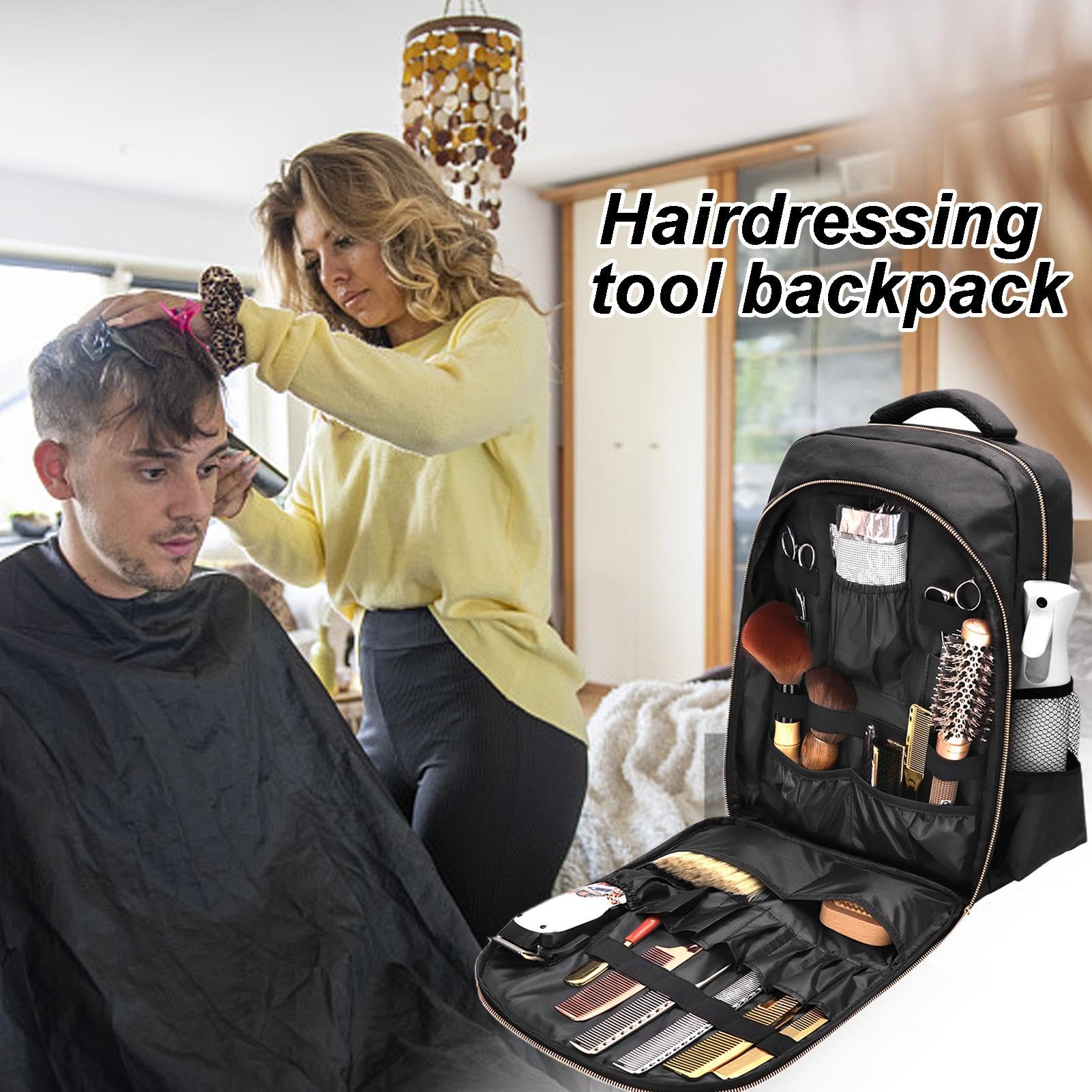 Friseur-Reisetasche, Friseur-Organizer, multifunktionale Reisetasche