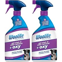 Woolite Pet Stain and Odor Remover Plus Oxy, 22oz Pack of 2, 2834