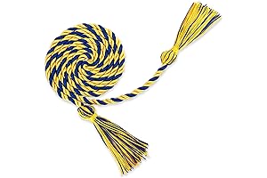 Cords for Graduation 2024: Blue and Gold Braided Cords for Graduation