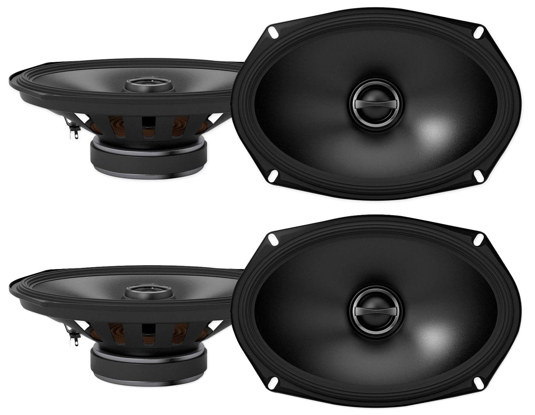 カーオーディオ ALPINE 2-Way Speaker System 6963HX 6\"x9\" NEW Alpine 6x9-inch 6