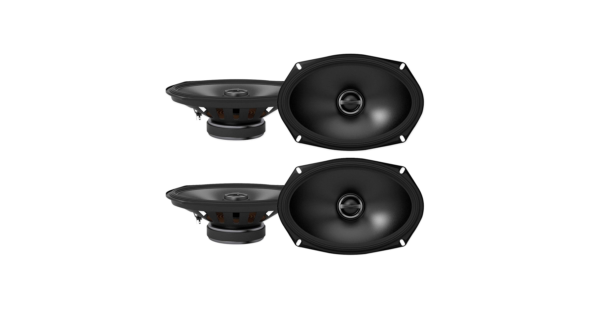 Amazon.com: Alpine (4) S-S69 260 Watt 6x9 Car Audio Coaxial 2-Way