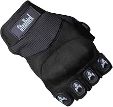Steelbird Polyester 3Gsos Half Finger Bike Riding Gloves, Protective Off-Road Motorbike Racing Gloves (x-Large, Black, Cycling)