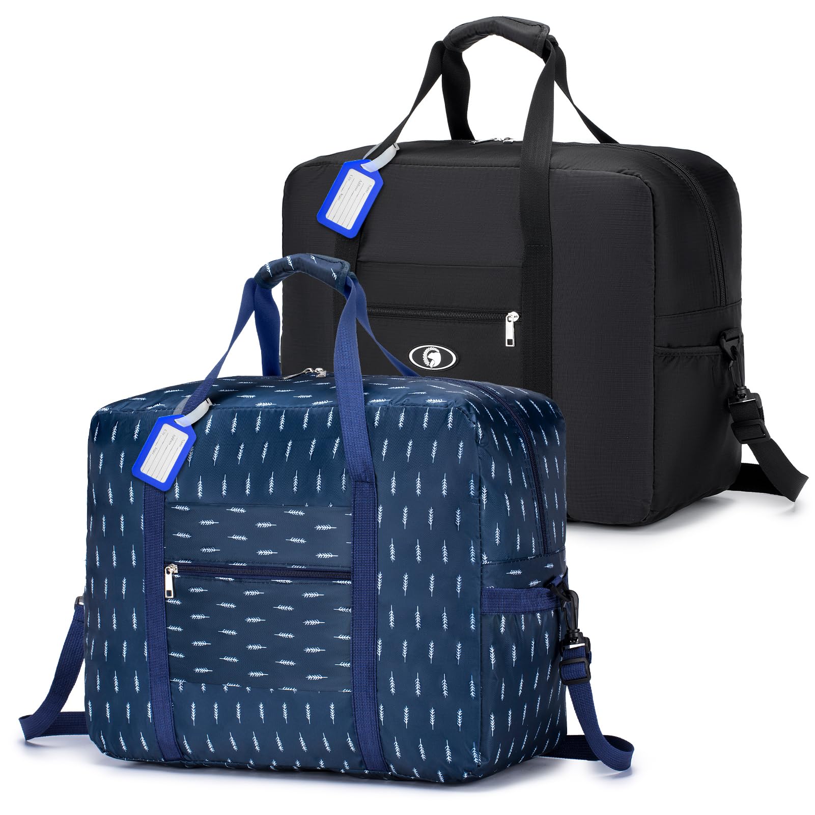 SPAHER Maleta Cabina Bolsas de Viaje Plegable 45 x 36 x 20 Easyjet Bolsos de Viaje Equipaje de Mano Bolsa de Cabina Maletas Viaje Bolsas para Viaje Bolso Maternidad Bolso Equipaje Fin de Semana 32L