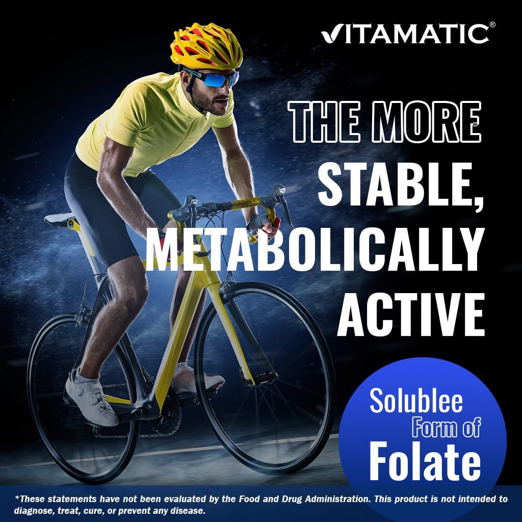 Vitamatic Methyl Folate 15 mg, 120 Vegetarian Capsules — Amazon image 5