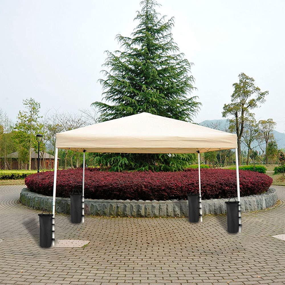 Set Di 4 Sacchi Di Zavorra Per Gazebo, Da Riempire Con Sabbia Resistenti Allacqua E Allusura Fino A 8 Kg Per Sacco 95765125