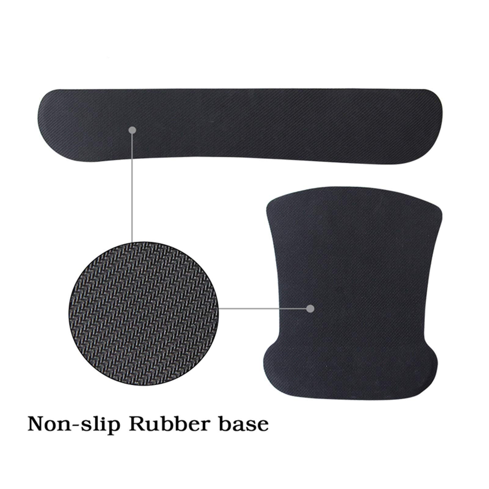Mouse con Poggiapolsi Posto da Polso del Mouse Posto da Polso da Polso Pintino da Polso Pad Rest e Mouse Silice Gel Supporto da Polso da Polso con Memory Foam Mouse Pad Mat (Color : G)
