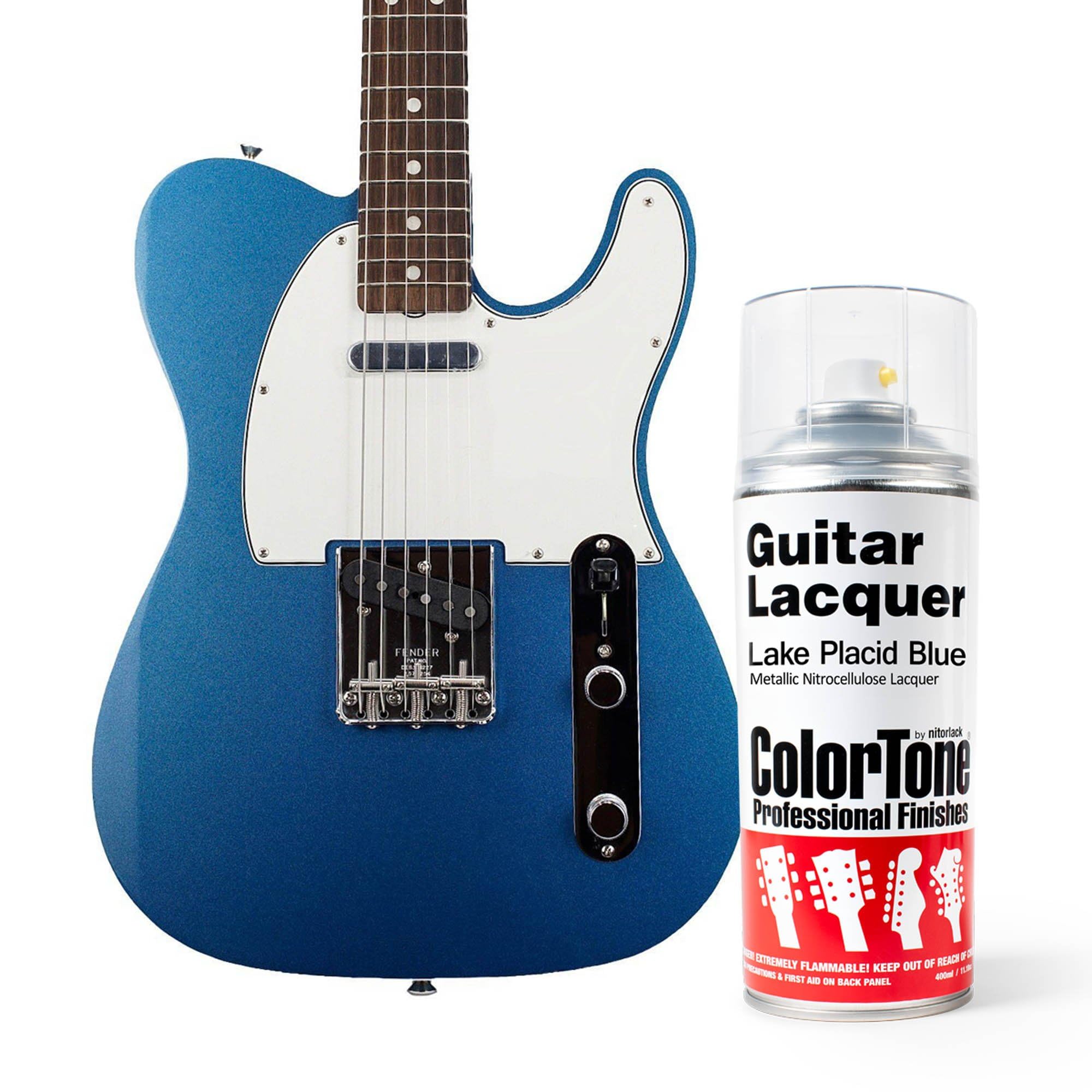 Amazon.com: ColorTone Aerosol Guitar Lacquer, Lake Placid Blue