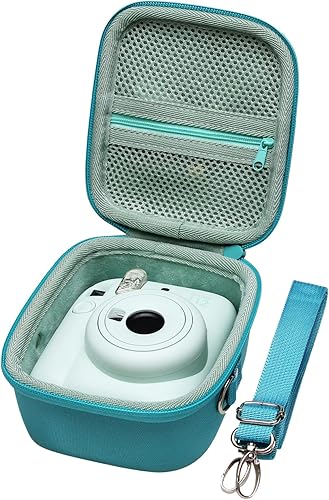 LTGEM Funda rígida compatible con cámara instantánea Fujifilm Instax Mini 12 Mini 11 Mini 10 Mini 9 Mini 8 Mini 7 - Bolsa de transporte