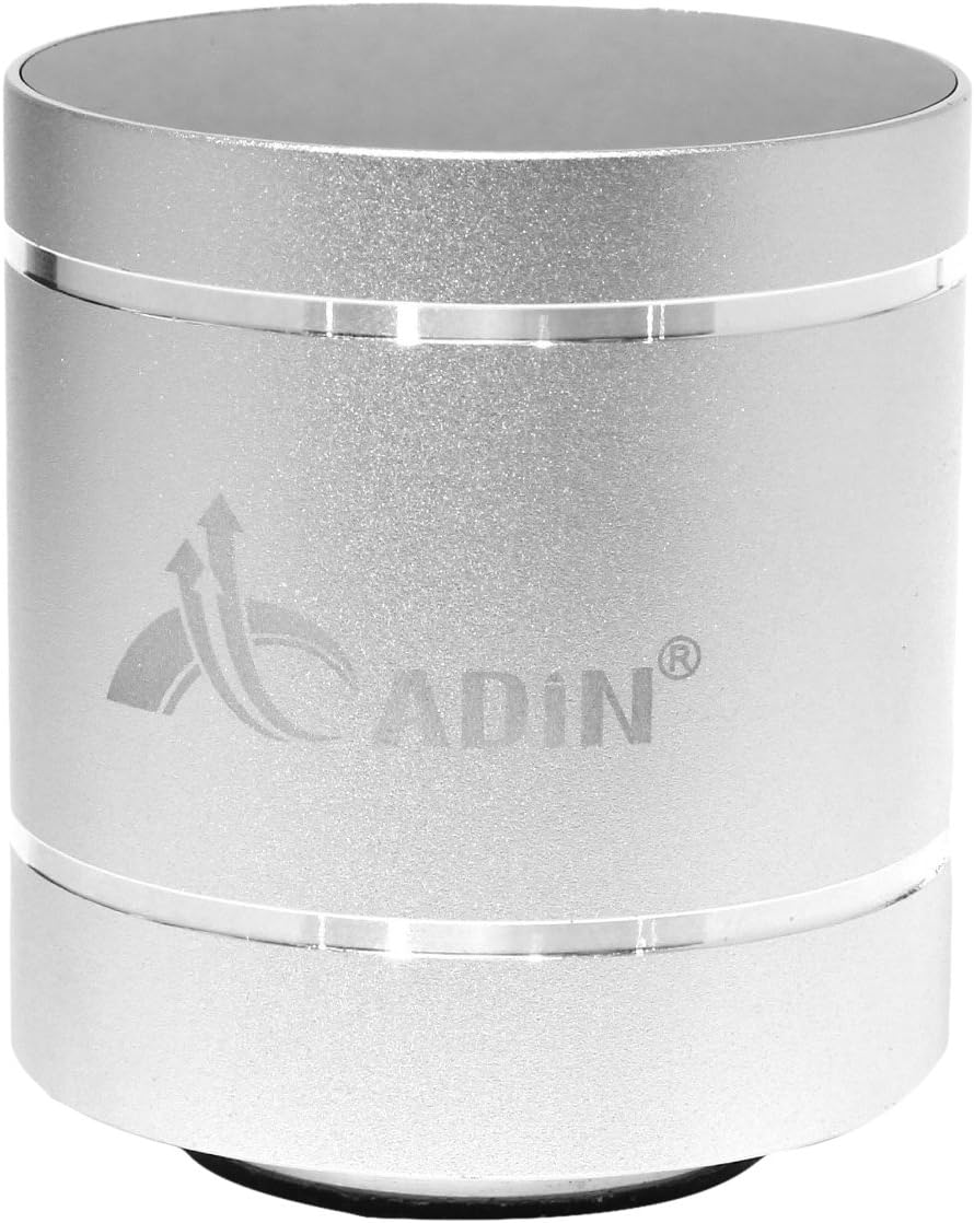 Adin B1BT 10W Vibration Bluetooth Speaker - Silver