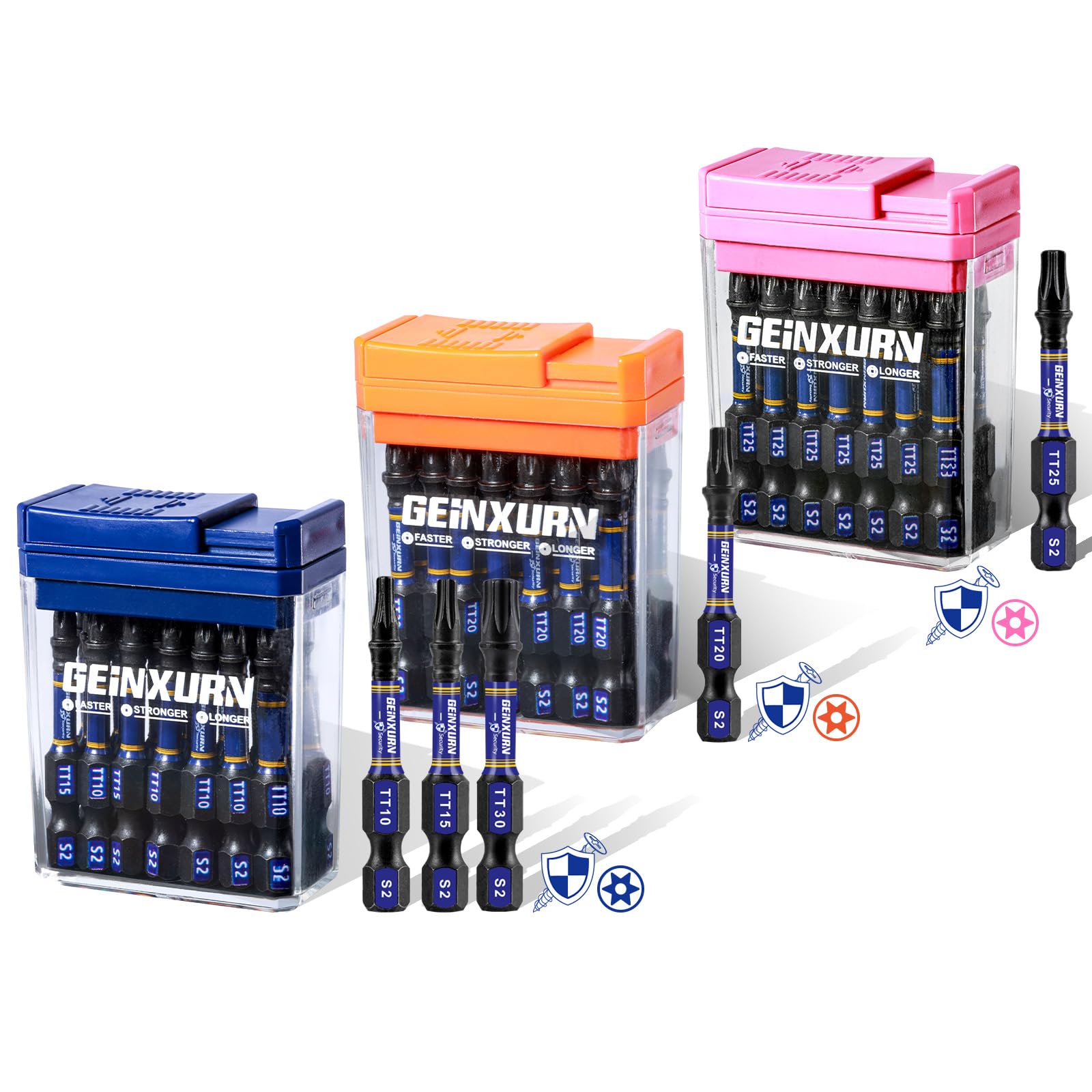 Amazon | Geinluxurn インパクトセキュリティトルクスドライバービット