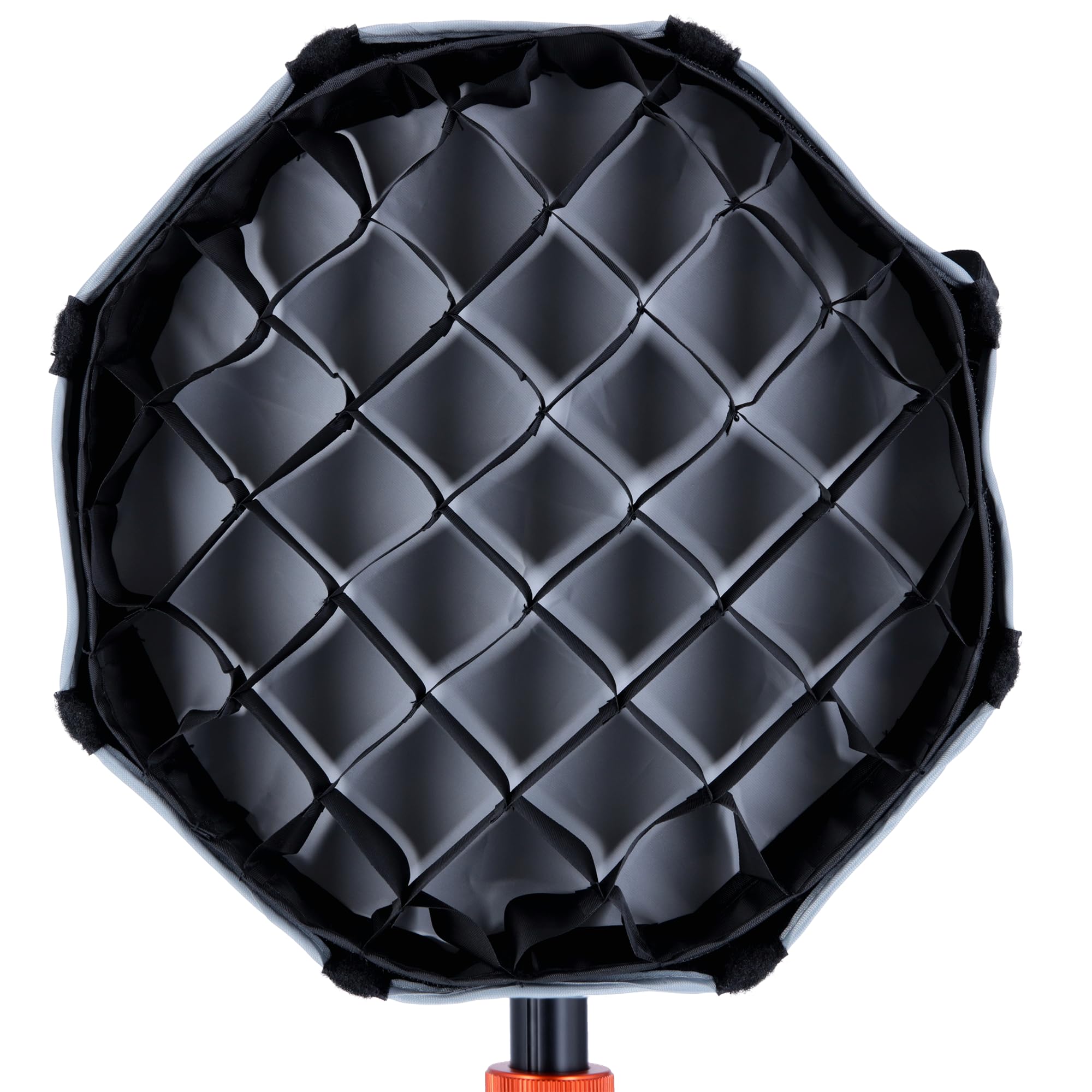 Rollei Softbox | Parabol | 30 cm | Compatible con Lux - optimizado para Viajes, Forma Casi Redonda, Revestimiento Interior Plateado, luz Suave con Control