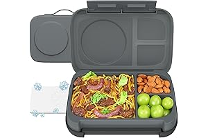 Caperci Heavy Duty Bento Box Removable Compartments - New & Improved