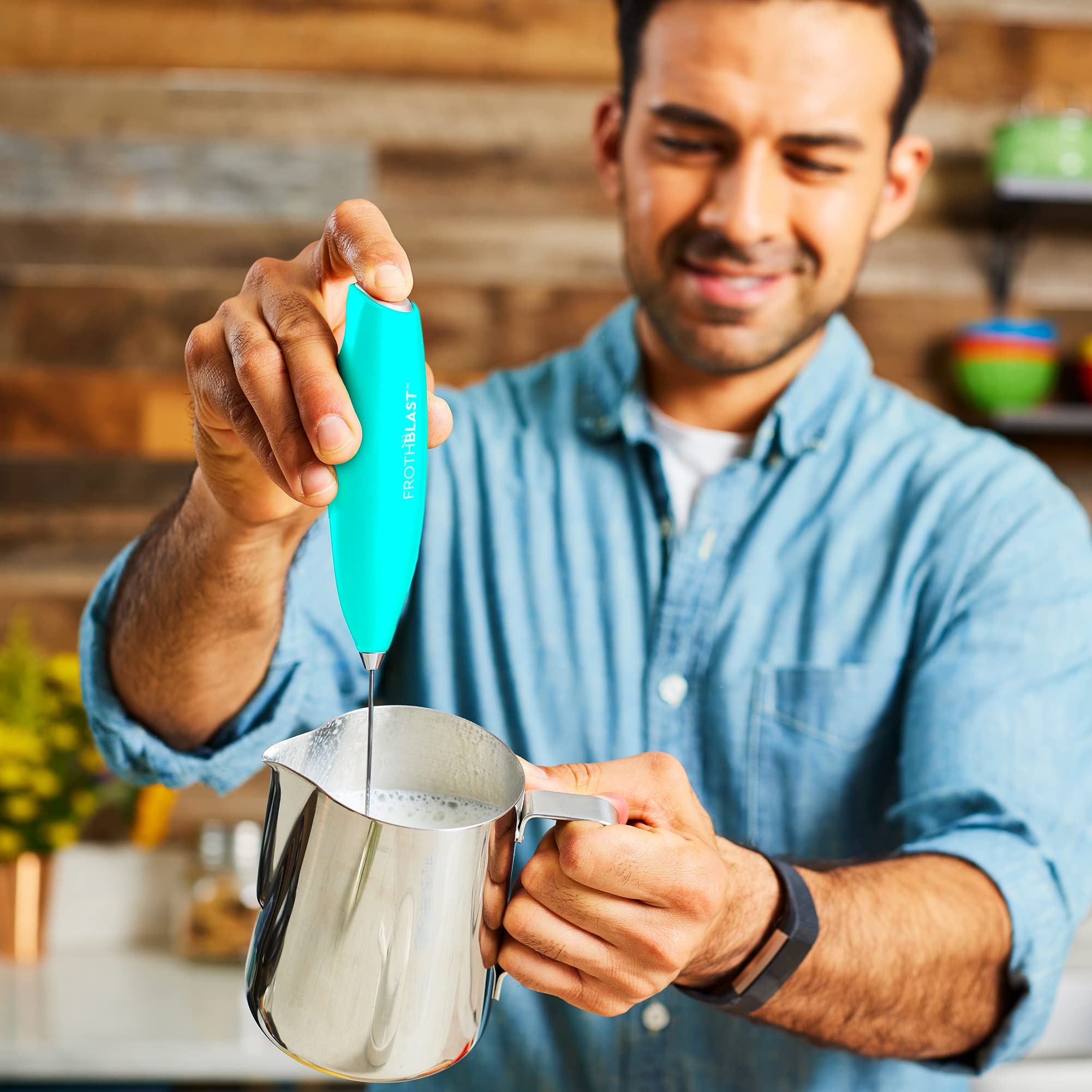 Amazon.com: FrothBlast Milk Frother Handheld for Coffee (Foam