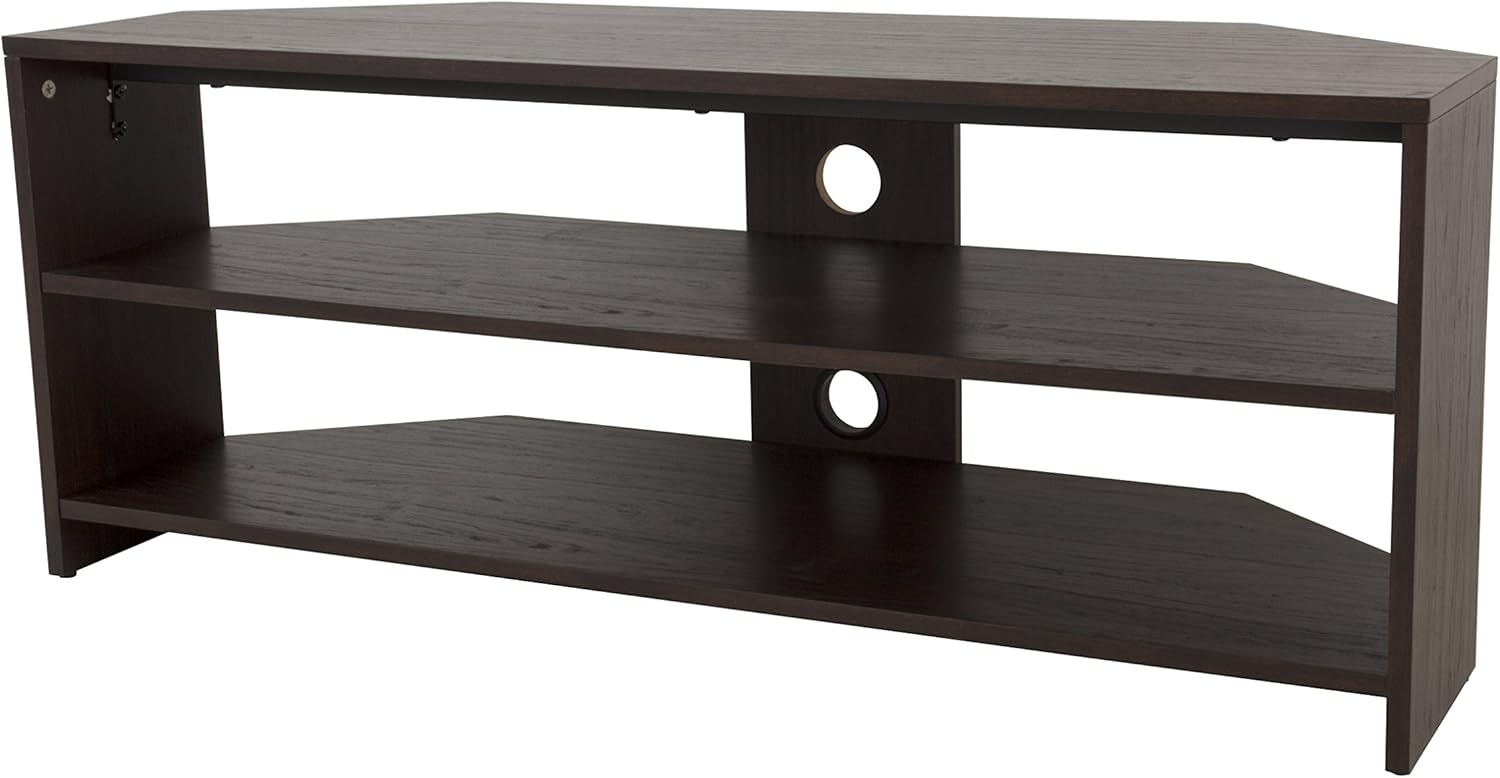 AVF FS1200WPCDCA TV Stand with Wood Shelves for TVs up to