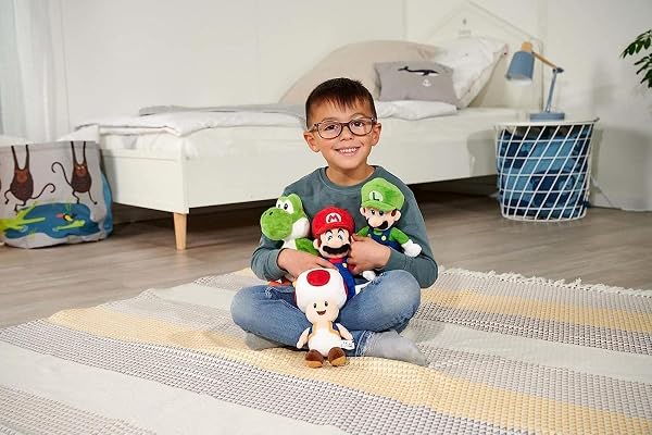 Simba Peluche Luigi, Azul, Verde, 20 cm. A Partir de 0 Meses (109231009LUI) - 2