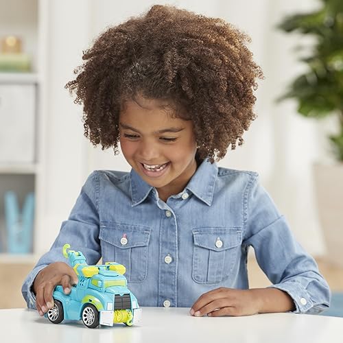 Miniatura 8 de Transformers Playskool Heroes Rescue Bots Academy Hoist - Robot de juguete de conversión de 6 pulgadas, figura de acción para niños de 3 años en