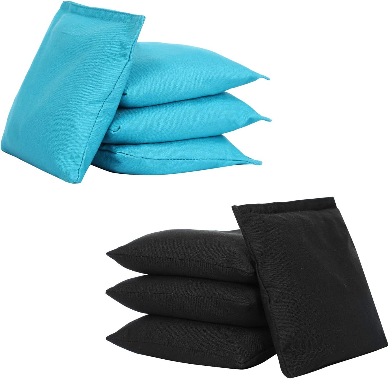UKASE Weather Resistant Cornhole Bags (Set of 8), Cornhole Bean Bags Set of 8 Regulation