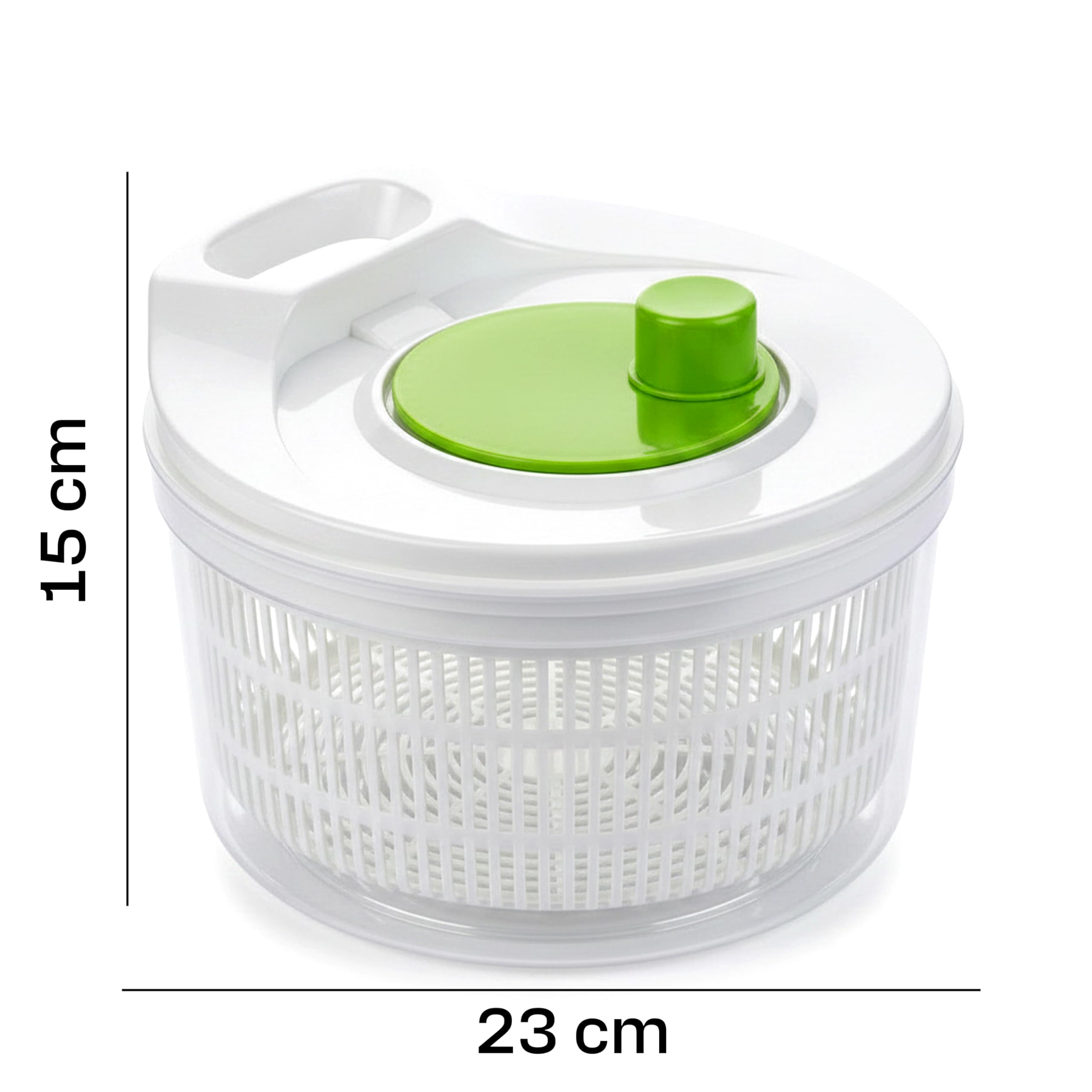 Retoo Centrifugador de ensalada con colador y tapa, capacidad de 2,5 L, ensaladera, secador de ensalada, para lavar y secar ensaladas, verduras y frutas, utensilios de cocina, plástico, sin BPA,
