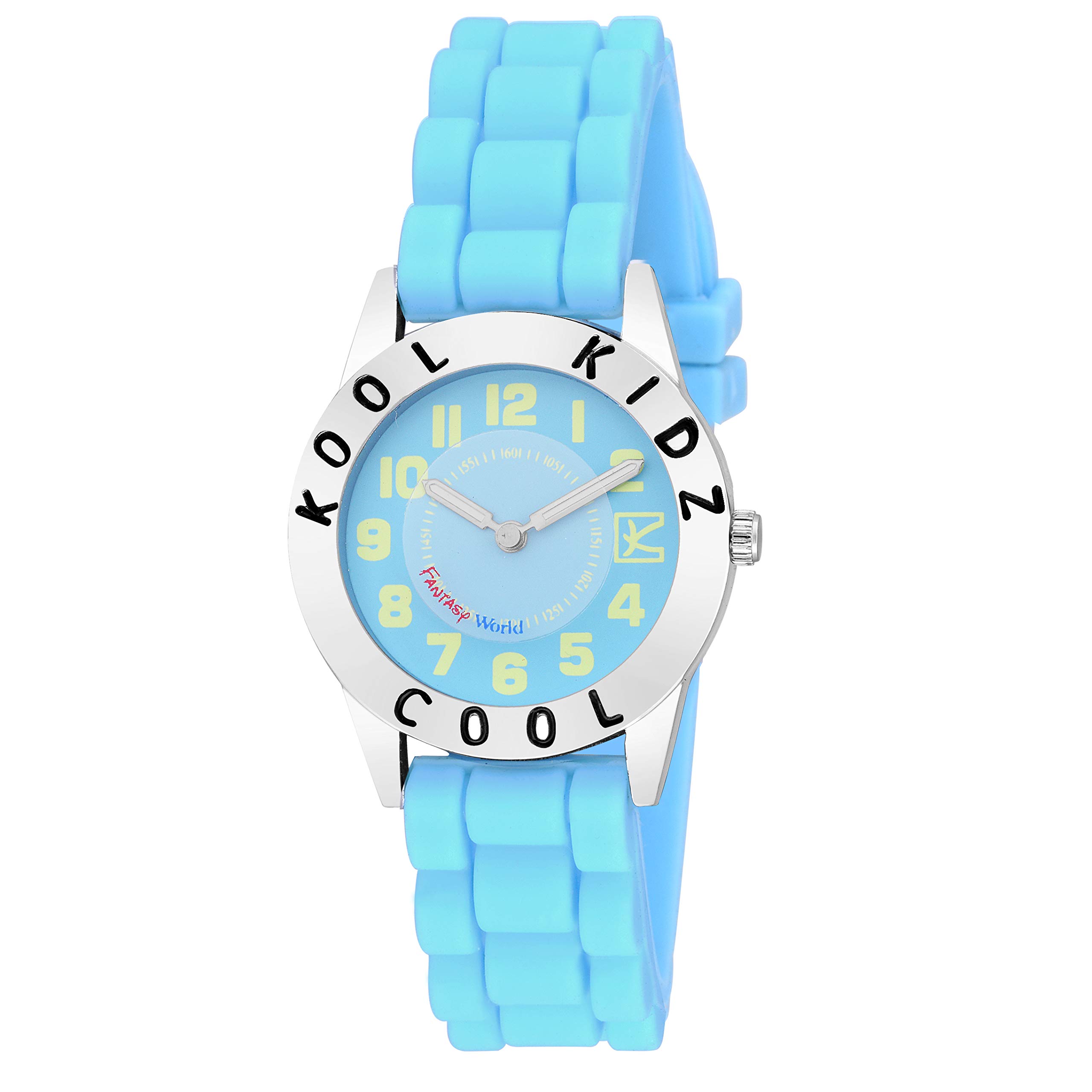 kool kidz Analogue Blue Unisex Childrens Watch - DMK 032 Blue (B07PLCHP1W) Amazon Price History, Amazon Price Tracker