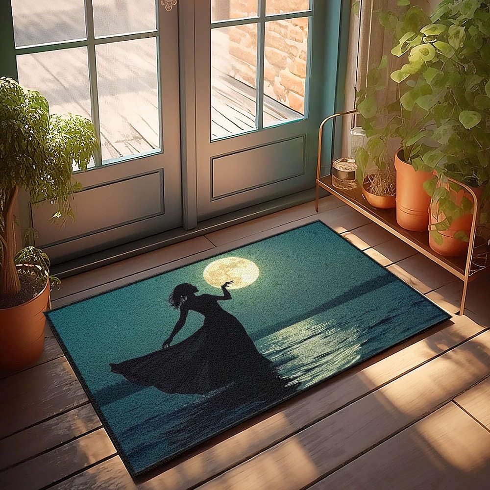 Tapis de bain antidérapant pour chambre et décoration intérieure cosy