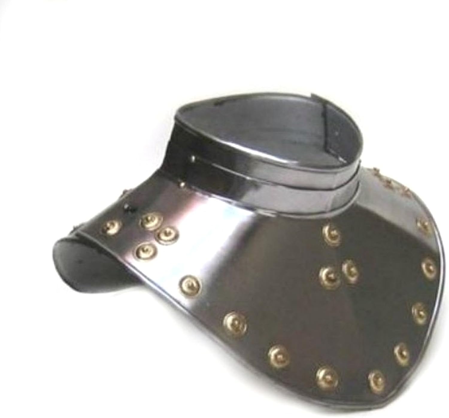 THOR INSTRUMENTS Steel Gorget - Neck Armor - Wearable Costume Armor Rustic Vintage Home Decor Gifts