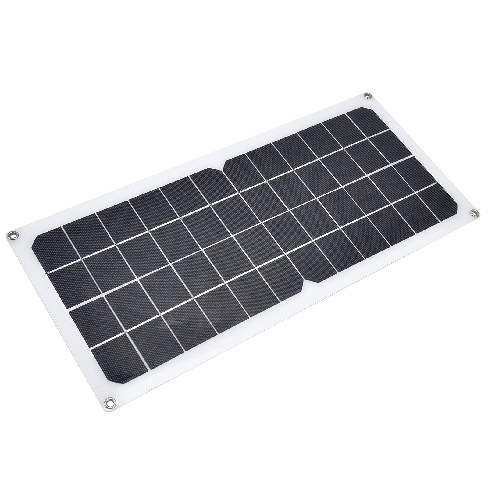 Pannello Solare Fotovoltaico 10W con Kit Ventola Porte USB Femmina per Auto Barche Aerei Satelliti