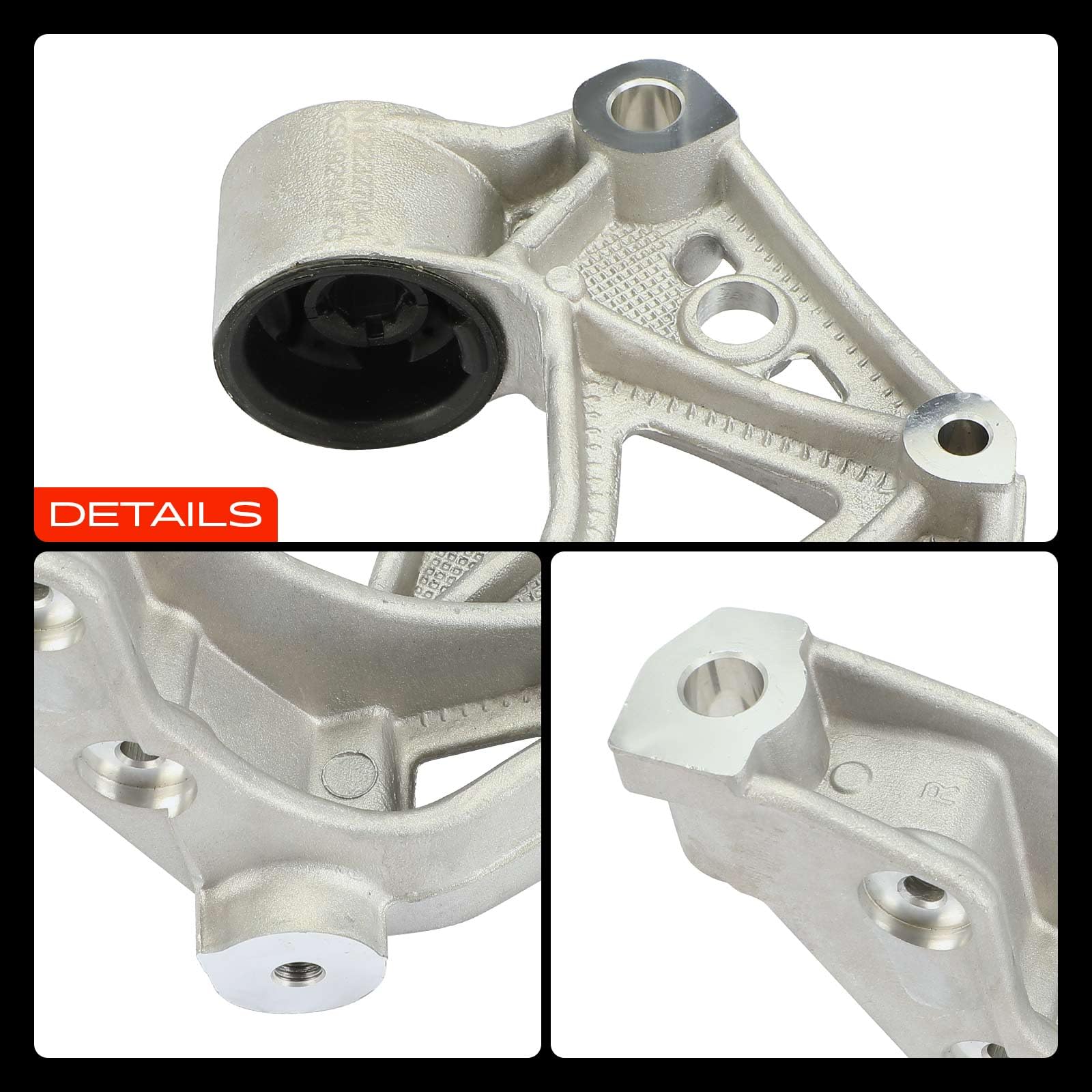 Frankberg Fusée d'essieu Suspension de roue Avant Droite Compatible avec Fox Hatchback 5Z1 5Z3 5Z4 1.2L 1.4L 2005-2011 Polo 6N2 1.4L 1999-2001 Polo 9A 9N 1.2L-1.9L 2001-2009 Remplacer# 6Q0199294D