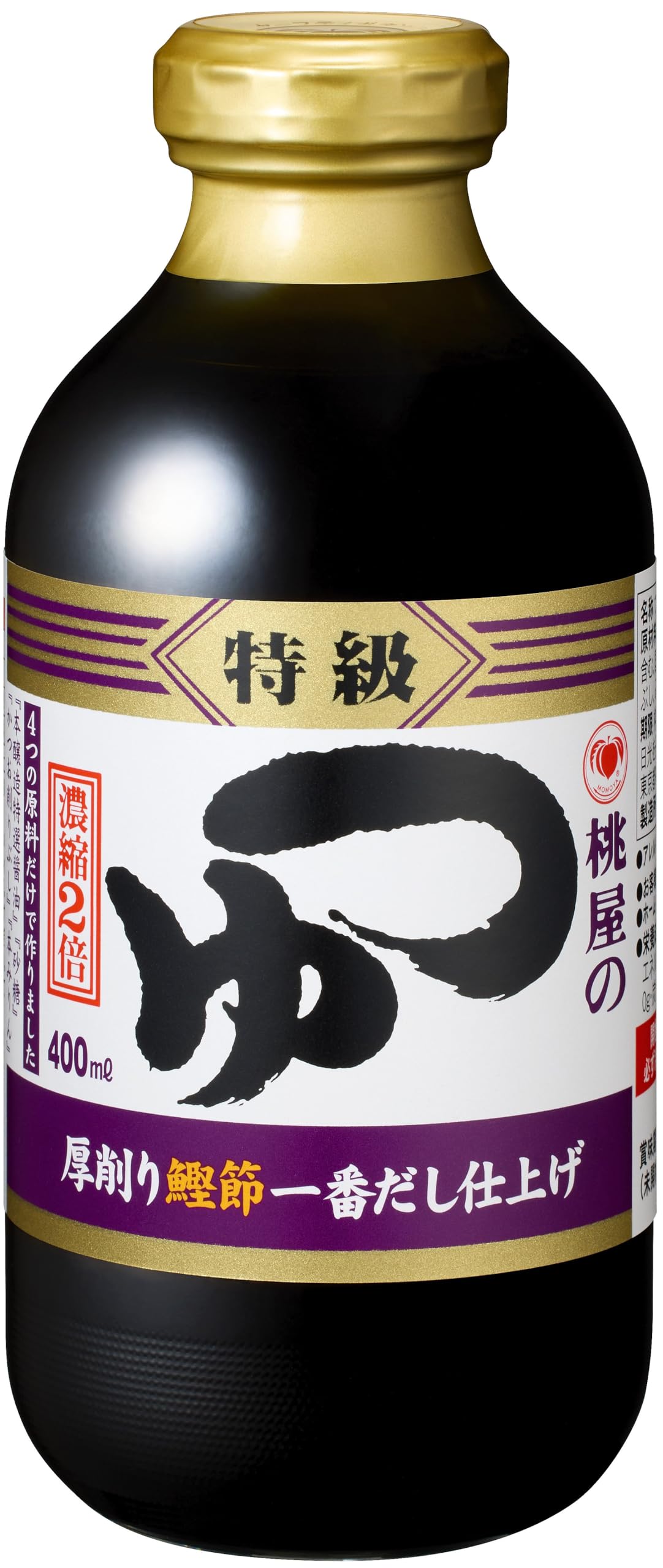 桃屋 つゆ特級 濃縮2倍の商品画像